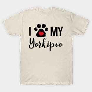 I Love My Yorkipoo T-Shirt